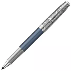 Ручка-роллер Parker "Sonnet Premium T537 - Metal Blue CT", F