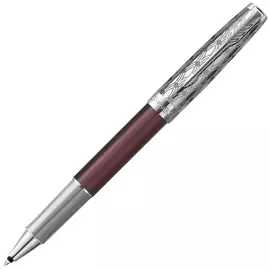 Ручка-роллер Parker "Sonnet Premium T537 - Metal Red CT", F