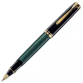 Ручка-роллер Pelikan "Souveraen", Black Green GT, . F