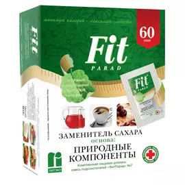 Сахарозаменитель Fit Parad №7, саше 60 шт