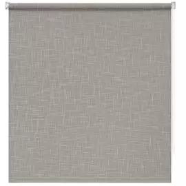 Штора рулонная Decofest "Шантунг", цвет: серый, 80х160 см