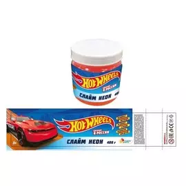 Слайм неон "Hot Wheels", ТМ "Играем вместе"