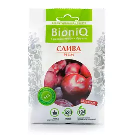 Слива сушеная Bioniq, 80 гр