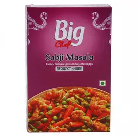 Смесь специй Big chef "Sabji masala", для овощного карри, 100 г