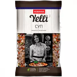 Суп Yelli "Овощной со звездочками", 80 г