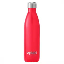 Термобутылка Vplab "Metal Water Thermo bottle", цвет: малиновый, 500 мл