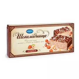 Торт Коломенское "Шоколадница с фундуком", вафельный, 270 г