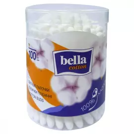 Ватные палочки Bella "Cotton", банка, 100 шт