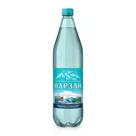 Вода минеральная Нарзан, газированная, 1,5 л