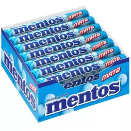 Жевательные конфеты Mentos "Мята", 21 шт