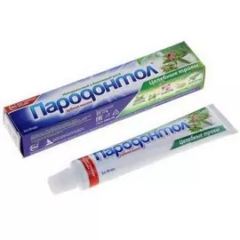 Зубная паста Пародонтол, с лечебными травами, 63 г