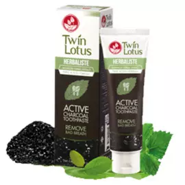 Зубная паста Twin Lotus "Active Charcoal", 50 г