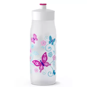 Бутылка для воды 0.6 л Squeeze Butterfly K3201512