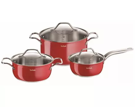 Набор посуды Intuition Colors 6 предметов 1,2/2,5/4,5л 16/20/24см B903S374