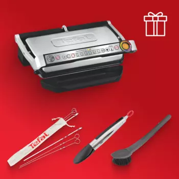 Умный электрогриль Optigrill+ XL GC722D34 + аксессуары в подарок