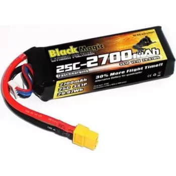 Аккумулятор Black Magic Phantom 11.1В 3S 25C 2700мАч