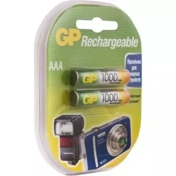 Аккумулятор GP 100AAAHC AAA NiMH 1000mAh (2шт)