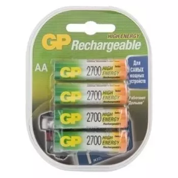 Аккумулятор GP 270AAHC AA NiMH 2700mAh (4шт)