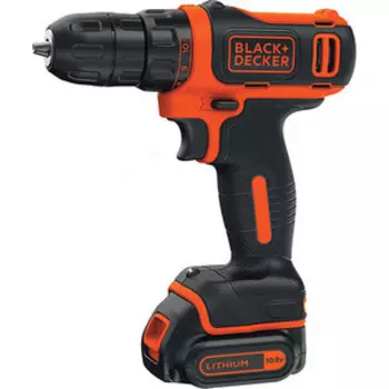 Аккумуляторная дрель-шуруповерт Black+Decker BDCDD12-QW