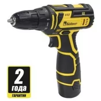 Аккумуляторная дрель-шуруповерт Kolner KCD 12LM
