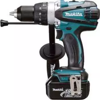 Аккумуляторная ударная дрель-шуруповерт Makita DHP458RFE