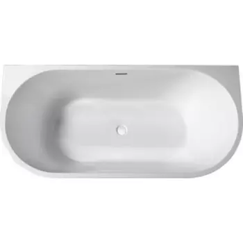 Акриловая ванна Abber 170x80 пристенная, красная (AB9216-1.7R)