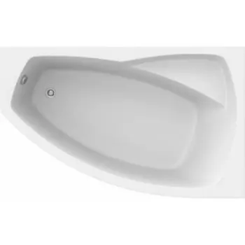 Акриловая ванна BAS Камея Pro 170х105 правая, с каркасом, без гидромассажа (В А0122)