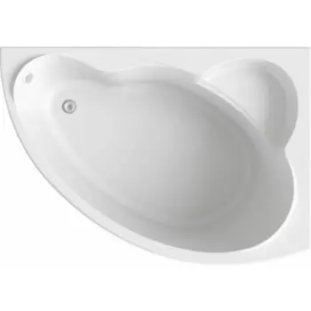 Акриловая ванна BAS Лагуна 170х110 правая, с каркасом, фронтальная панель (В 00020, Э 00019)