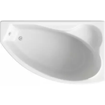 Акриловая ванна BAS Николь 170x100 правая, с каркасом, фронтальная панель (В 00028, Э 00028)