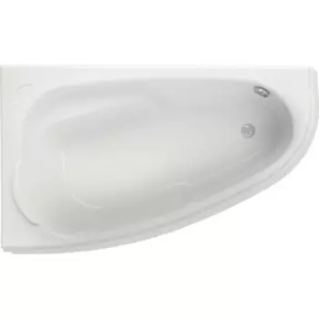 Акриловая ванна Cersanit Joanna 140x90 левая, с каркасом (63334, K-RW-JOANNA*140n)