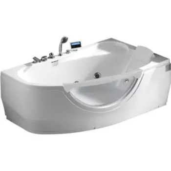 Акриловая ванна Gemy 170х100 с гидромассажем (G9046 II K R)