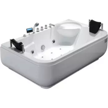 Акриловая ванна Gemy 180x115 с гидромассажем (G9085 K R)