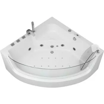Акриловая ванна Grossman 150x150 с гидромассажем (GR-15000)