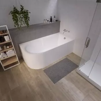 Акриловая ванна Grossman 170х75 правая (GR-2202R)