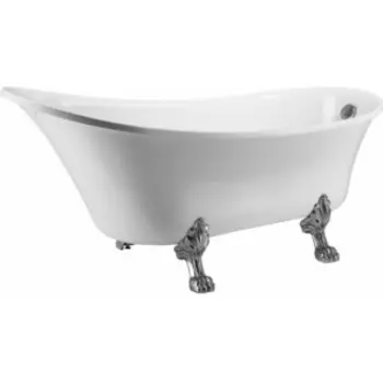 Акриловая ванна Grossman Retro 160х70 белая глянцевая (GR-1002)