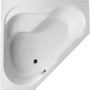 Акриловая ванна Jacob Delafon Bain Douche угловая 145x145 L левая, на каркасе (E6222RU-00, SF221RU-NF)