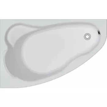 Акриловая ванна Marka One Lil 140х90 левая, с каркасом (01лил1490л, 03лил1490)