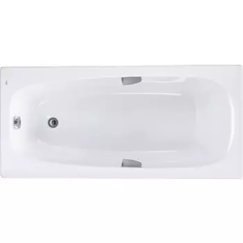 Акриловая ванна Roca Sureste 170х70 с ручками, каркас, слив-перелив (ZRU9302769 + ZRU9302771)