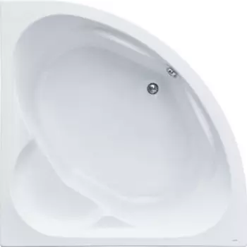 Акриловая ванна Santek Карибы 140х140 каркас, слив-перелив (1WH111982, 1WH112430)