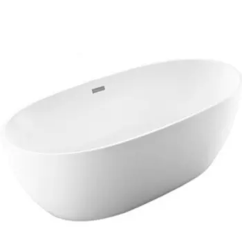 Акриловая ванна Vincea 170х80 слив-перелив, белая (VBT-405-1700)