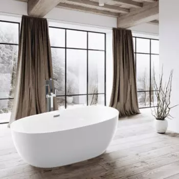 Акриловая ванна Vincea 170x80 слив-перелив (VBT-205)