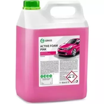 Активная пена GRASS Active Foam Pink, розовая пена, 6 кг
