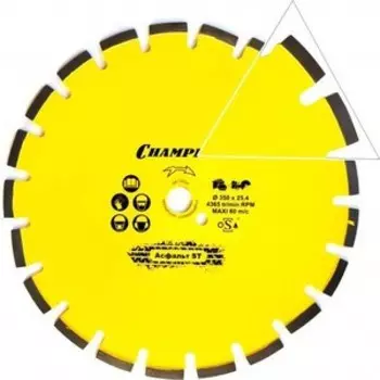 Алмазный диск Champion 350х25.4мм Asphafight (C1606)