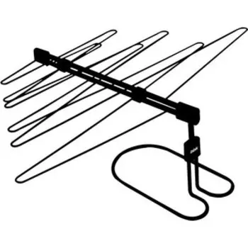 Антенна телевизионная BBK DA22 (комнатная, активная, 220В) черная