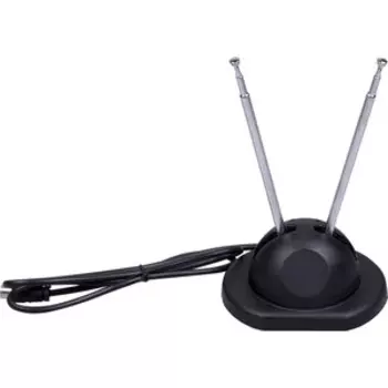 Антенна телевизионная Ritmix RTA-002 (комнатная, пассивная, 5 дБ) черная