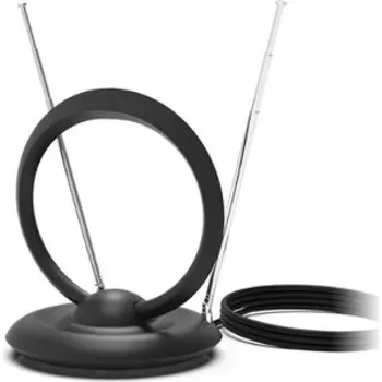 Антенна телевизионная Ritmix RTA-111 (комнатная, активная, 28 дБ, 220В)