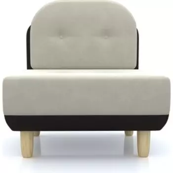 Arsko Кресло Торли молочный вельвет