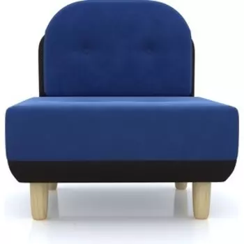 Arsko Кресло Торли синий вельвет