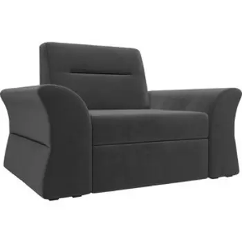 АртМебель Кресло Клайд велюр серый