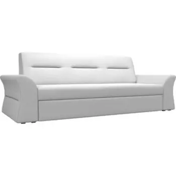 АртМебель Прямой диван Клайд эко кожа белый